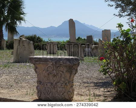 Carthago Ruins Of Capital City Of The Ancient Carthaginian Civilization. Unesco World Heritage Site.