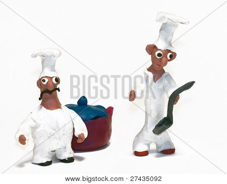 gay chef preparano cena
