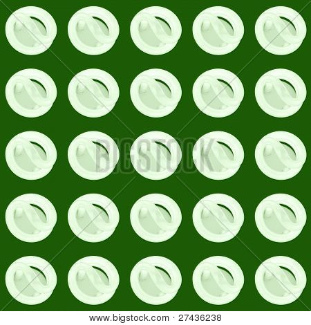 Lâmpadas CFL em um padrão de fundo