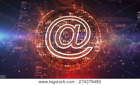 Beaming Abstract Plazma Mailsign Cpu
