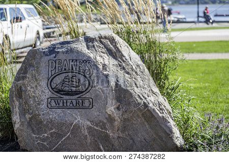 Charlottetown, Prince Edward Island - September 24, 2015: Charlottetown Is The Capital  Canadian Pro