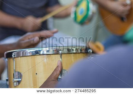 Samba Is Part Of Carioca Culture And One Of The Most Traditional City Of Samba Circles In Rio De Jan