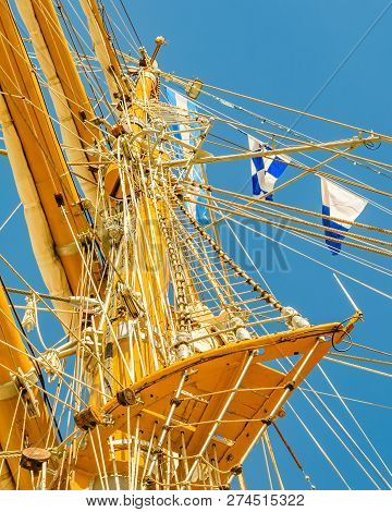Sailing Ship Naval School Masts