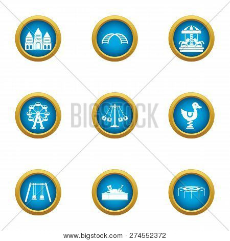 Brainchild Icons Set. Flat Set Of 9 Brainchild Icons For Web Isolated On White Background