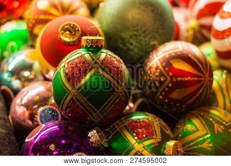 Christmas And New Year's Day Festive Decoration.