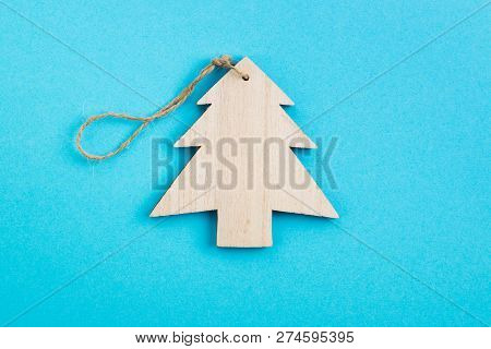 Christmas And New Year's Day Festive Decoration. Flat Lay.
