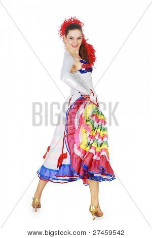 Kvinde dans cancan