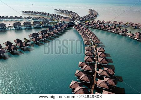 Sepang, Selangor,malaysia- November 18,2018 : Ariel View Of Avani Sepang Goldcoast Resort Located In