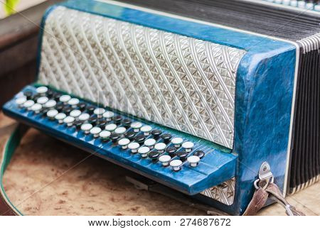 Classical Retro Bayan (accordion), Musical Instrument Vintage