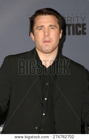 LOS ANGELES - JAN 28:  Chael Sonnen at the Press Junket For NBC's 