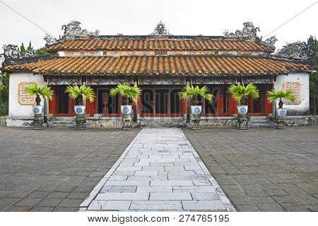The Hung To Mieu Temple In The Imperial City, Hue, Vietnam