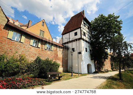 Donauwörth Is A City In Bavaria, Germany, With Many Historical Attractions