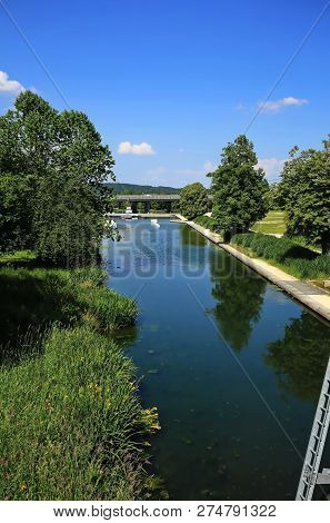 Memmingen Is A City In Bayern/germany With Many Historical Attractions