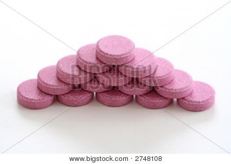 Pink Tablet pyramide