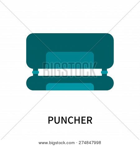 Puncher Icon Isolated On White Background. Puncher Icon Simple Sign. Puncher Icon Trendy And Modern 
