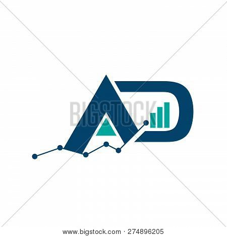Initial Letter A And P Business Abstract Logo Symbol. Vertical Shapes Sign Abstract Logo.design Elem