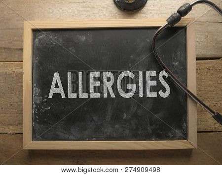 Medical And Health Care Concept, Allergies