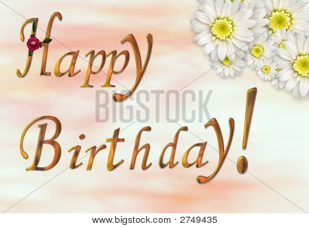 お誕生日おめでとう