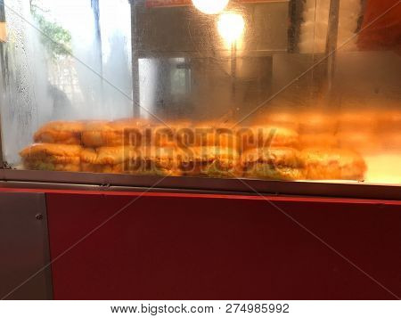 Turkish Wet Burger With Sauce / Islak Hamburger