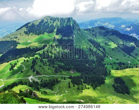 Stockberg Peak On The Obertoggenburg Mountain - Canton St. Gallen, Switzerland