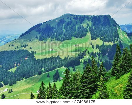 Stockberg Peak On The Obertoggenburg Mountain - Canton St. Gallen, Switzerland
