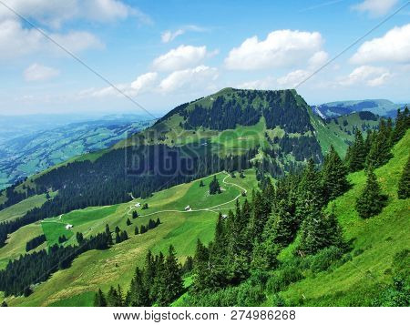 Stockberg Peak On The Obertoggenburg Mountain - Canton St. Gallen, Switzerland