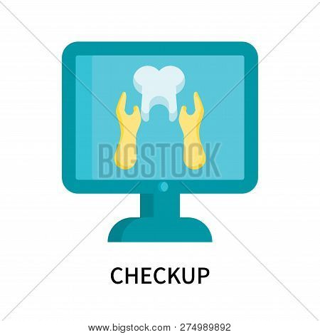 Checkup Icon Isolated On White Background. Checkup Icon Simple Sign. Checkup Icon Trendy And Modern 