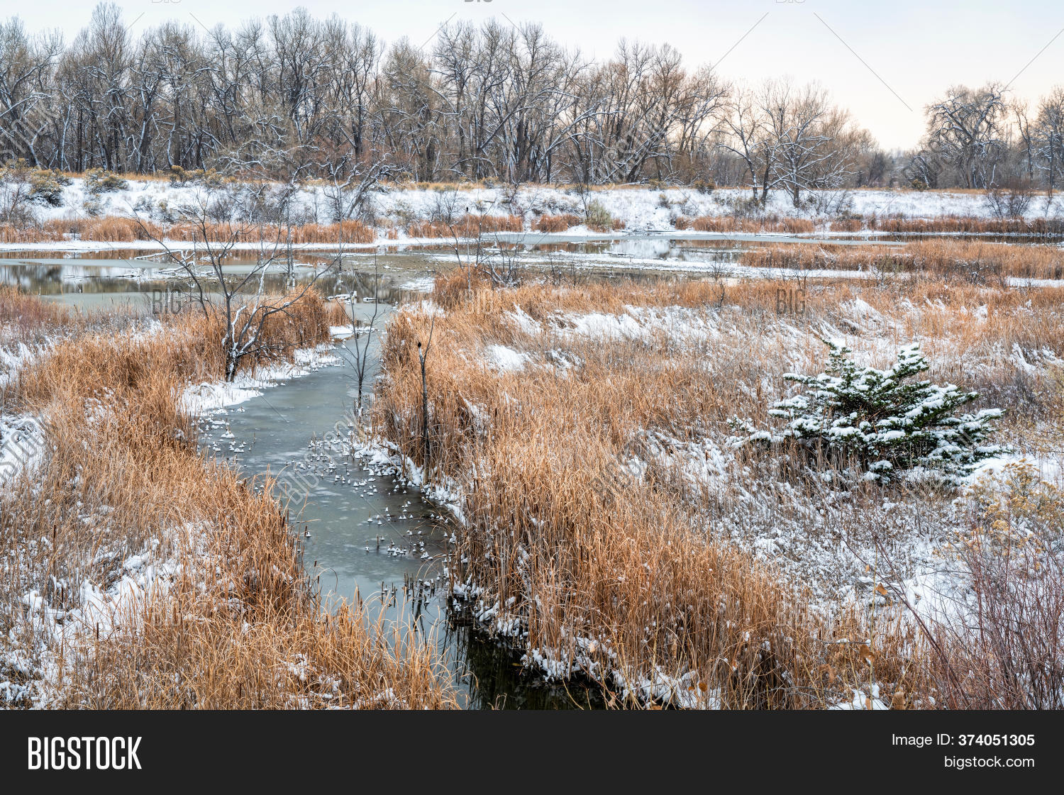 Fall Winter Scenery Image & Photo (Free Trial) | Bigstock