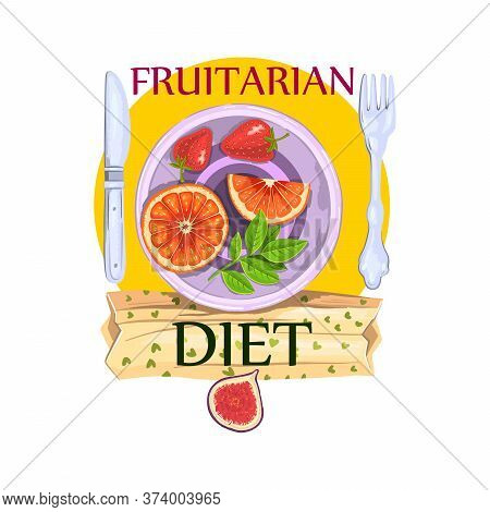 Healthy Food Vector Background. Set Of Two Vegetarian Concepts For Restaurants, Menu, Recipes And Ki
