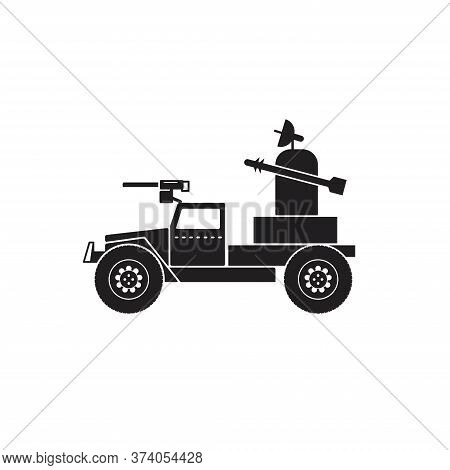 Illustration Vector Graphic Of War Truck. Good For, Perfect For Military, Army, Vehicle, Armored, Tr