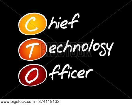 Cto - Chief Technology Officer Acronym, Concept Background