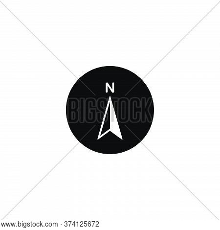 Illustration Vector Graphic Of Compass Icon. Fit For Map, Navigation, Direction, Destination, Locati