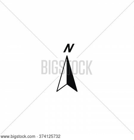 Illustration Vector Graphic Of Compass Icon. Fit For Map, Navigation, Direction, Destination, Locati