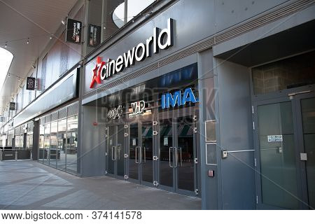 The Cineworld At Brewers Quarter In Cheltenham, Gloucestershire In The Uk Taken 1st June 2020