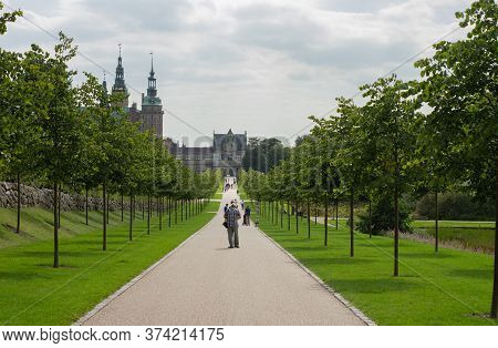 Architecture View From Rosenborg Castle, Copenhague, Denmark 2019