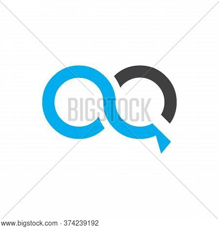 Initial Letter Oq Logo Design Vector Template. Abstract Letter Minimal Typography Logo Design