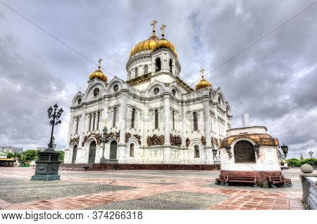 Cathedral Of Christ The Savior (khram Khrista Spasitelya), Moscow, Russia