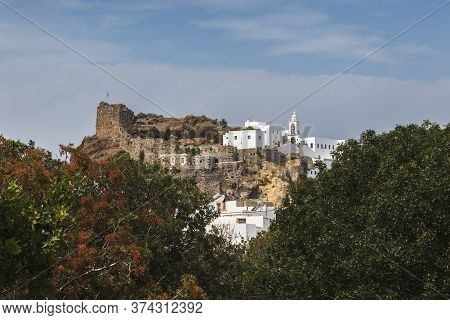 View Of Mandraki Town On Nissyros Island, Greece