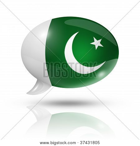 Flaga Pakistanu dymek