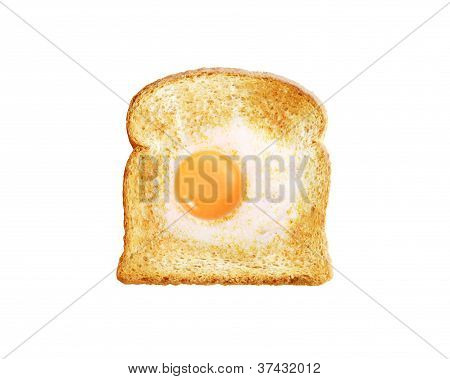 Jajko sadzone z Toast