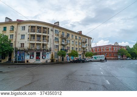 Poti, Georgia - 20, June 2020: Beautiful City Of Poti, Travel