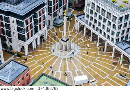 Paternoster Square View In London, United Kingdom