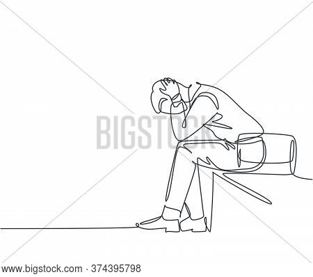 Single Continuous Vector Photo Free Trial Bigstock