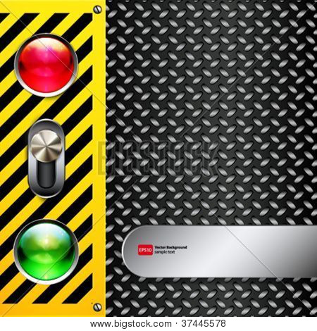 Vector abstract background with techno elements.