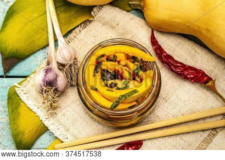 Hobak Pumpkin Kimchi