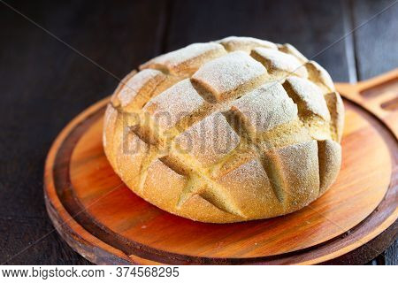 Small Corn Bread, Called Broinha Or Broa. Made With Flour And Corn Or Cornmeal.