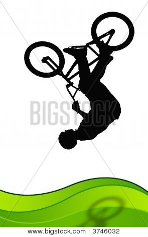 หนุ่มไม่ Backflip กับจักรยาน