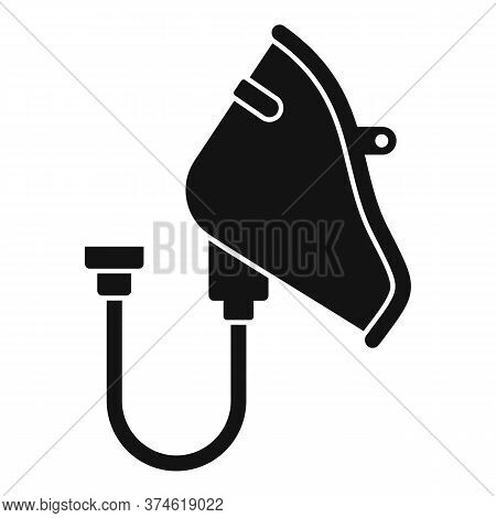 Anesthesia Mask Icon. Simple Illustration Of Anesthesia Mask Vector Icon For Web Design Isolated On 
