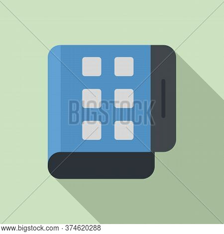 Flex Screen Fold Icon. Flat Illustration Of Flex Screen Fold Vector Icon For Web Design