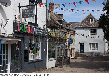 Shops In Chipping Norton, West Oxfordshire In The Uk Taken On 22nd June 2020
